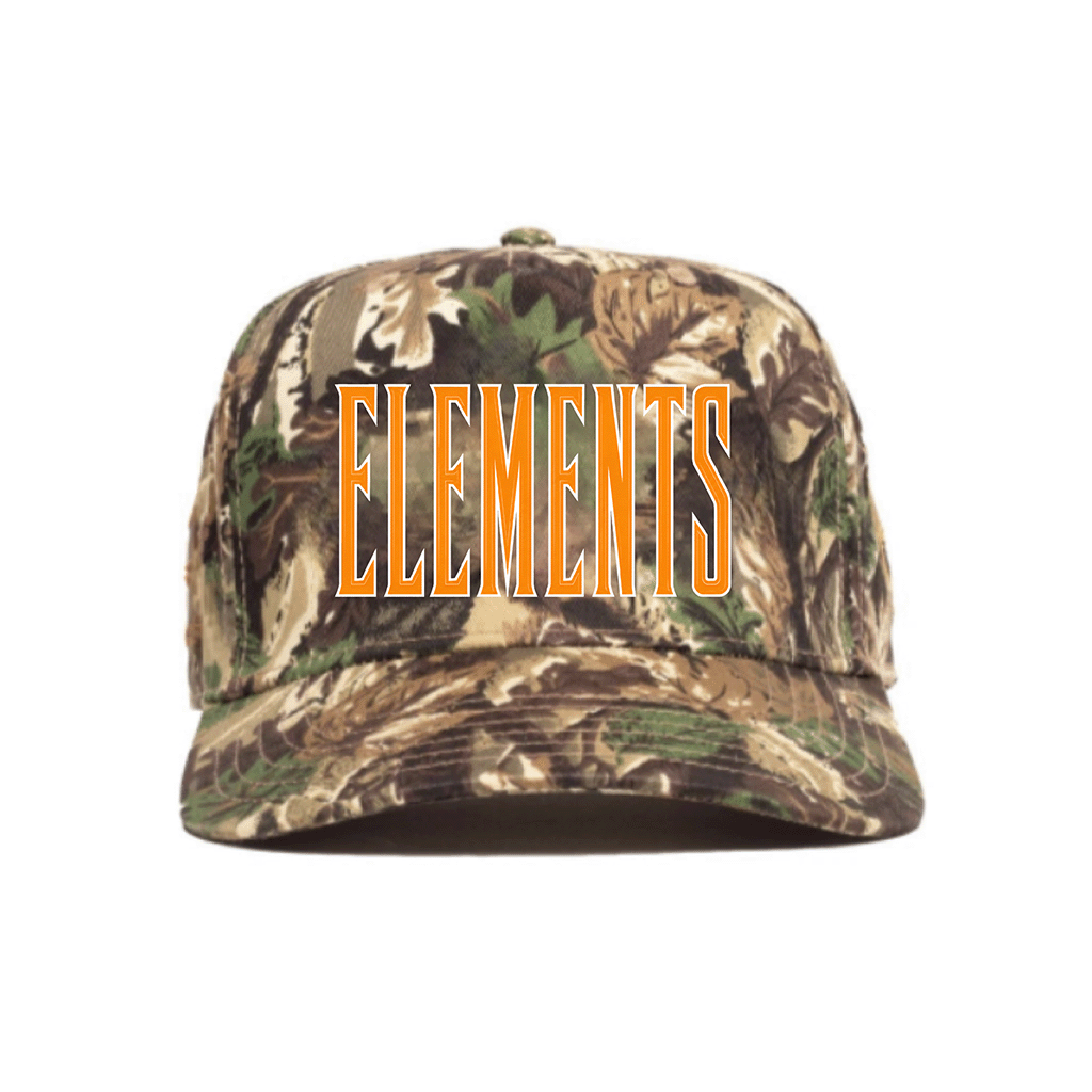 Camo Snapback Hat