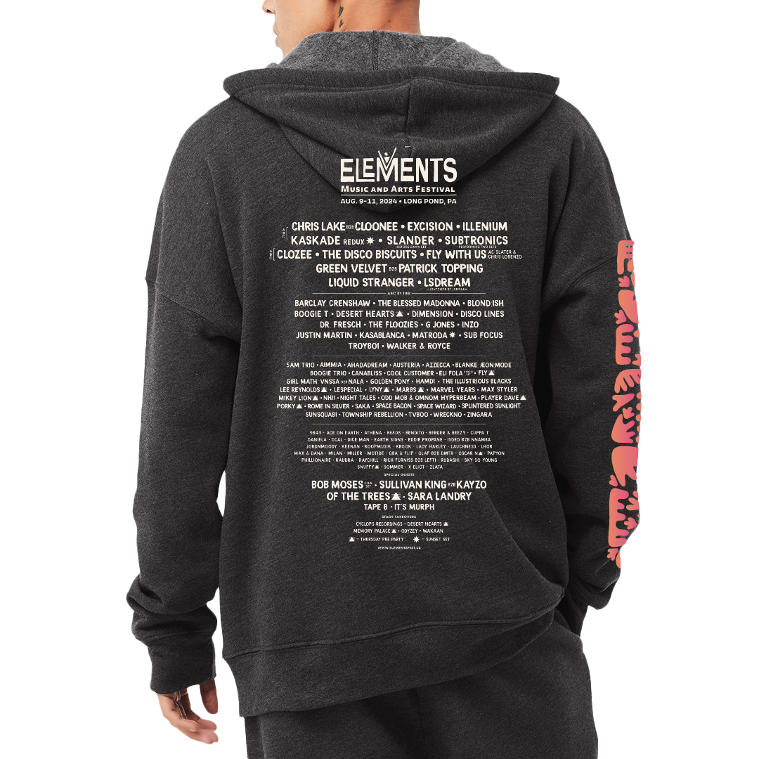 2024 Lineup Zip Hoodie