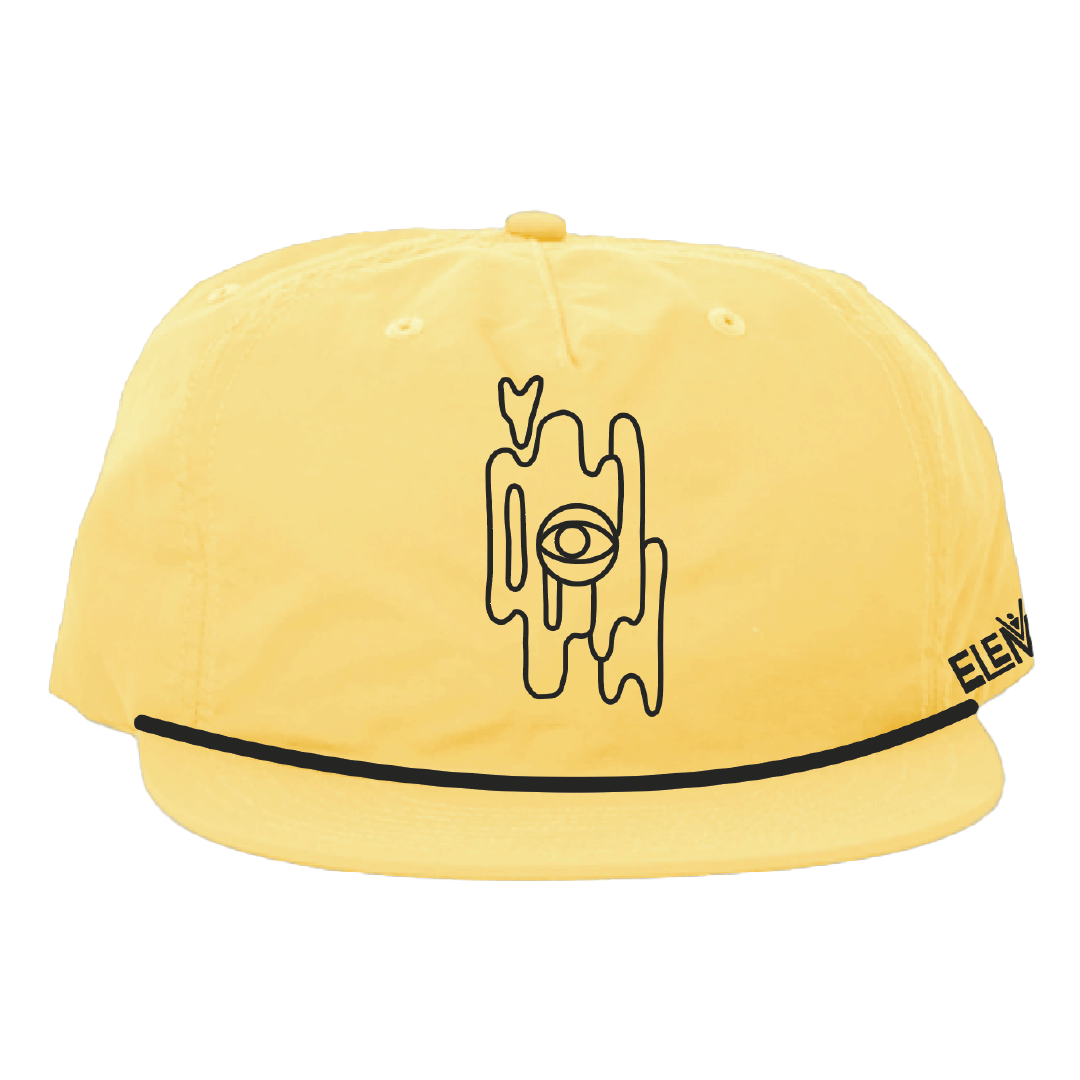 Flat Bill Hat (Yellow)
