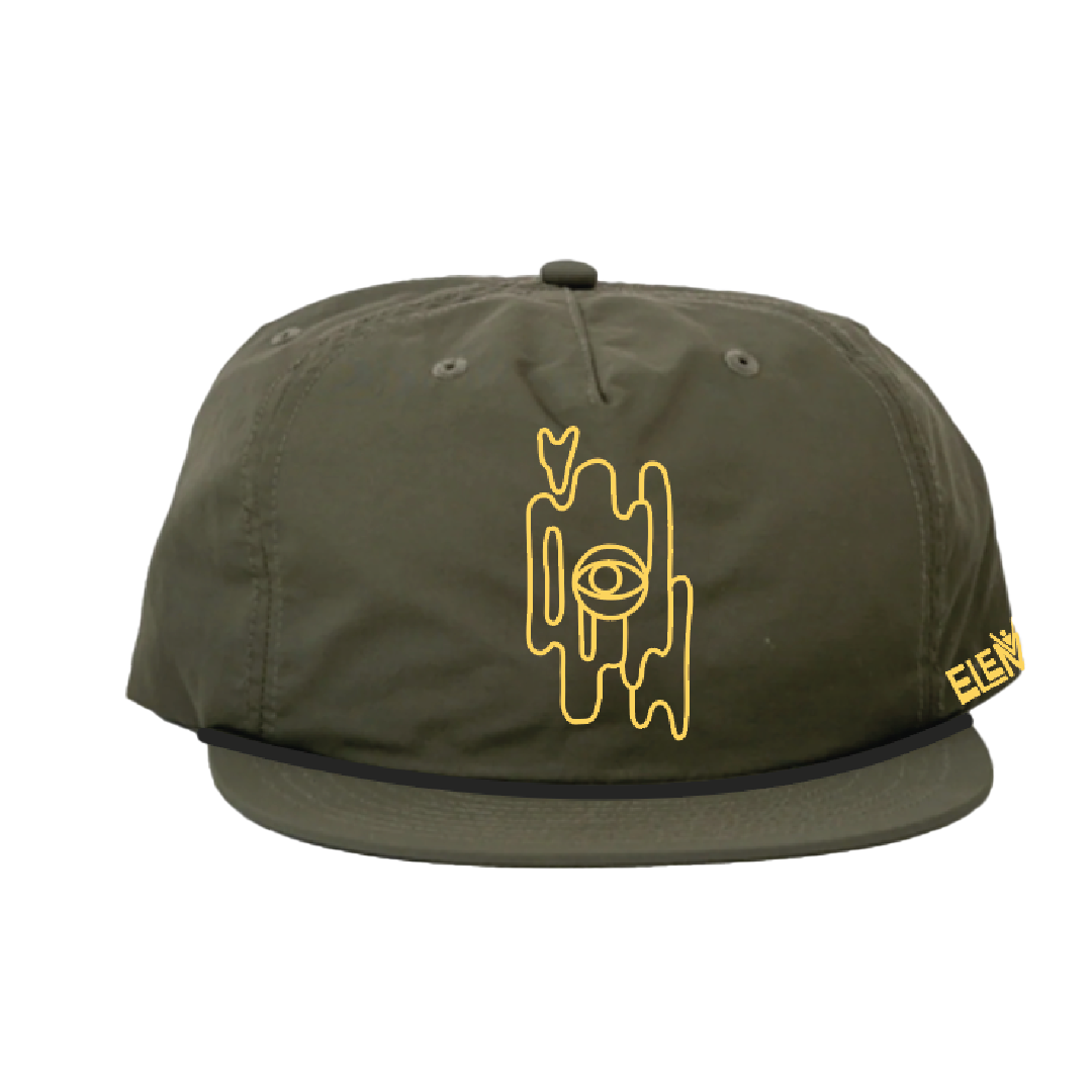 Flat Bill Hat (Green)