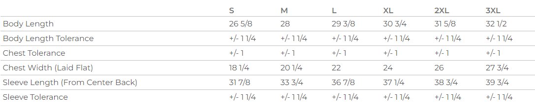 2023 Lineup Long Sleeve