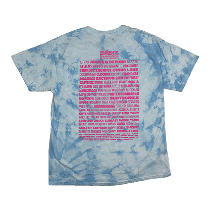 2026 Lineup Tee (Blue Tiedye)