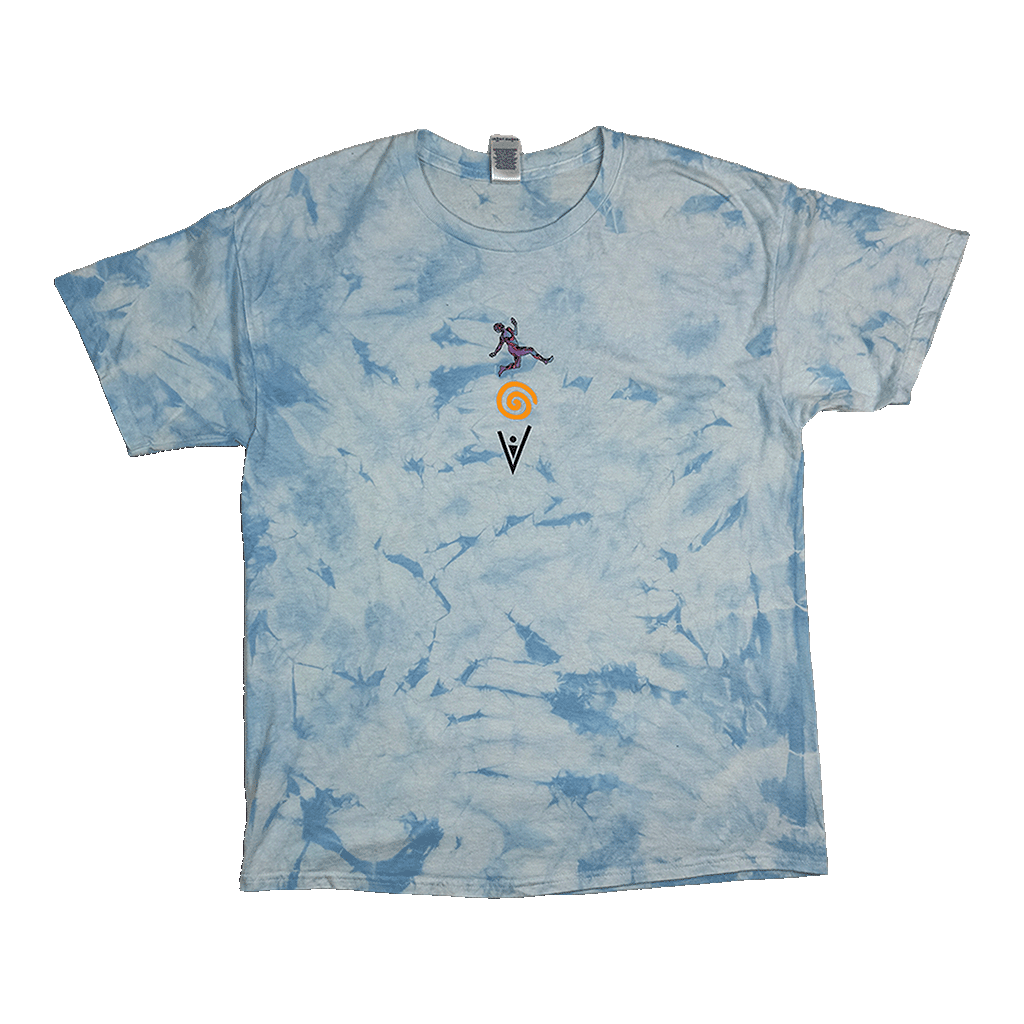 2026 Lineup Tee (Blue Tiedye)