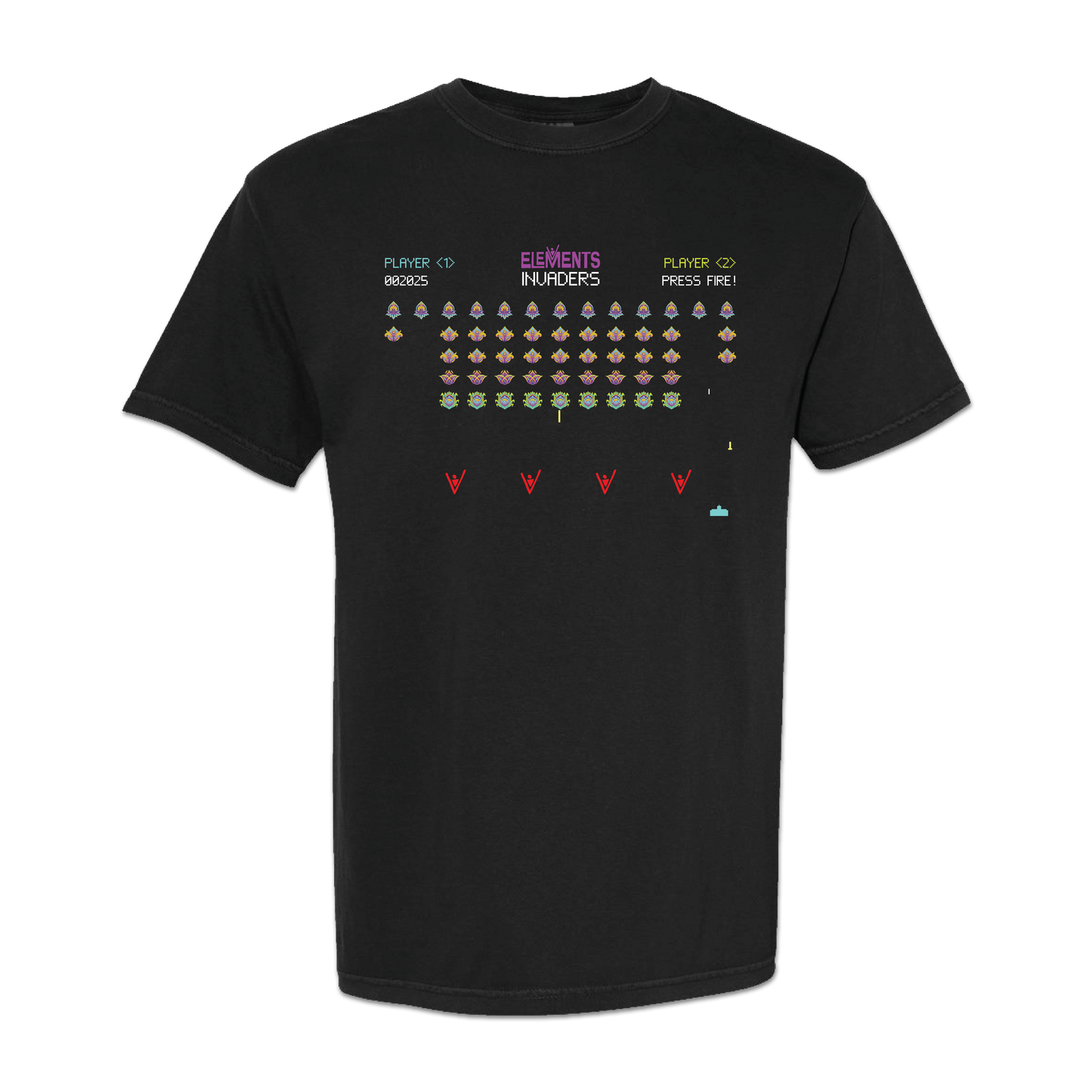 Elements Invaders Tee