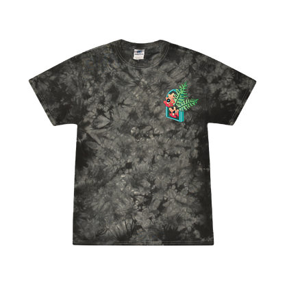 2024 Black Tyedye Lineup Tee