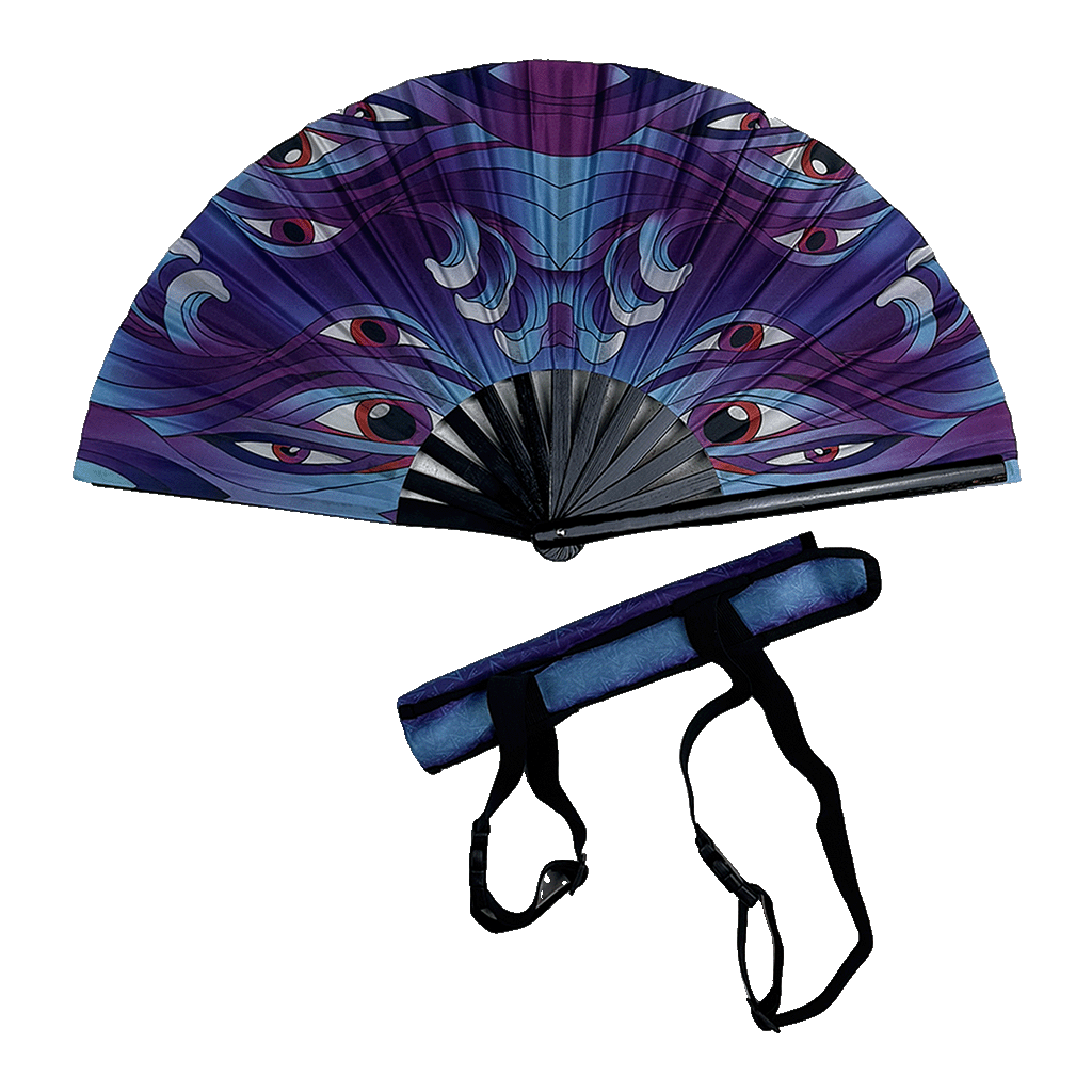 Hand Fan w/ Holster
