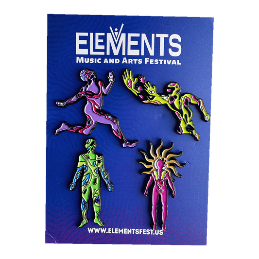 Elements Pins (4 Pack)