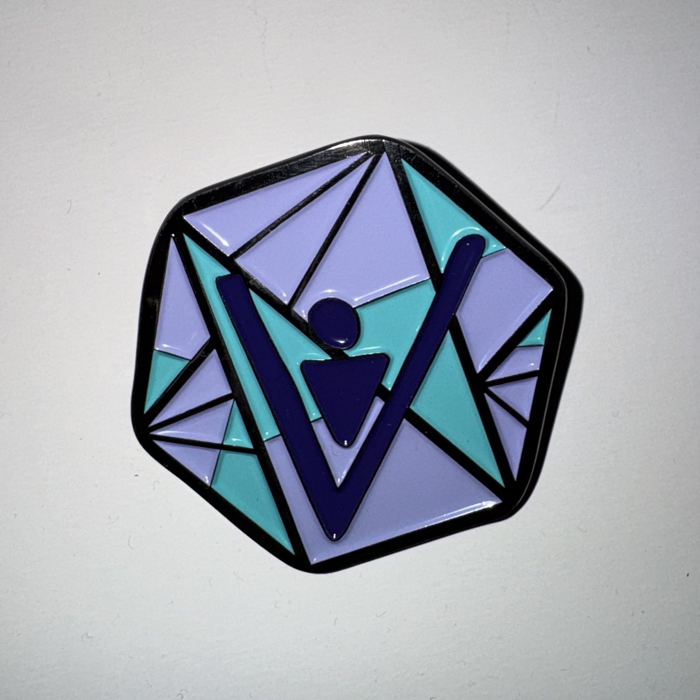 Purple Elements Pin