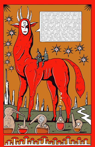Elements Runes Poster Elements Music and Arts Festival Merchandise – Elements Fest